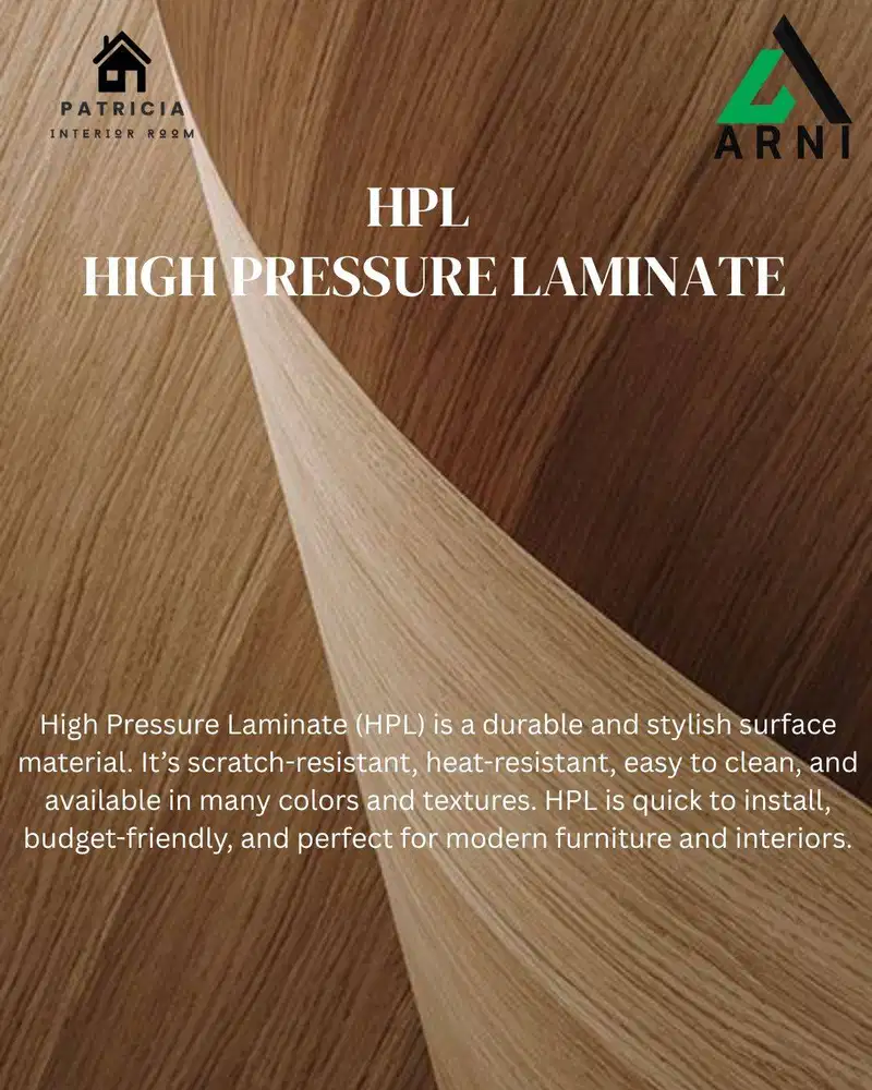 HPL Taco Motif Kayu Wood Natural | Elegan decoration