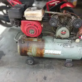 DIJUAL KOMPRESOR ANGIN
 1/2 HP MESIN MATRIX BENSIN 5.5HP