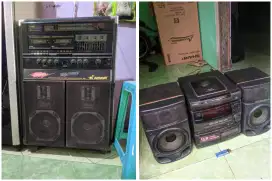 Tape Compo Aiwa & Radio tape TENS