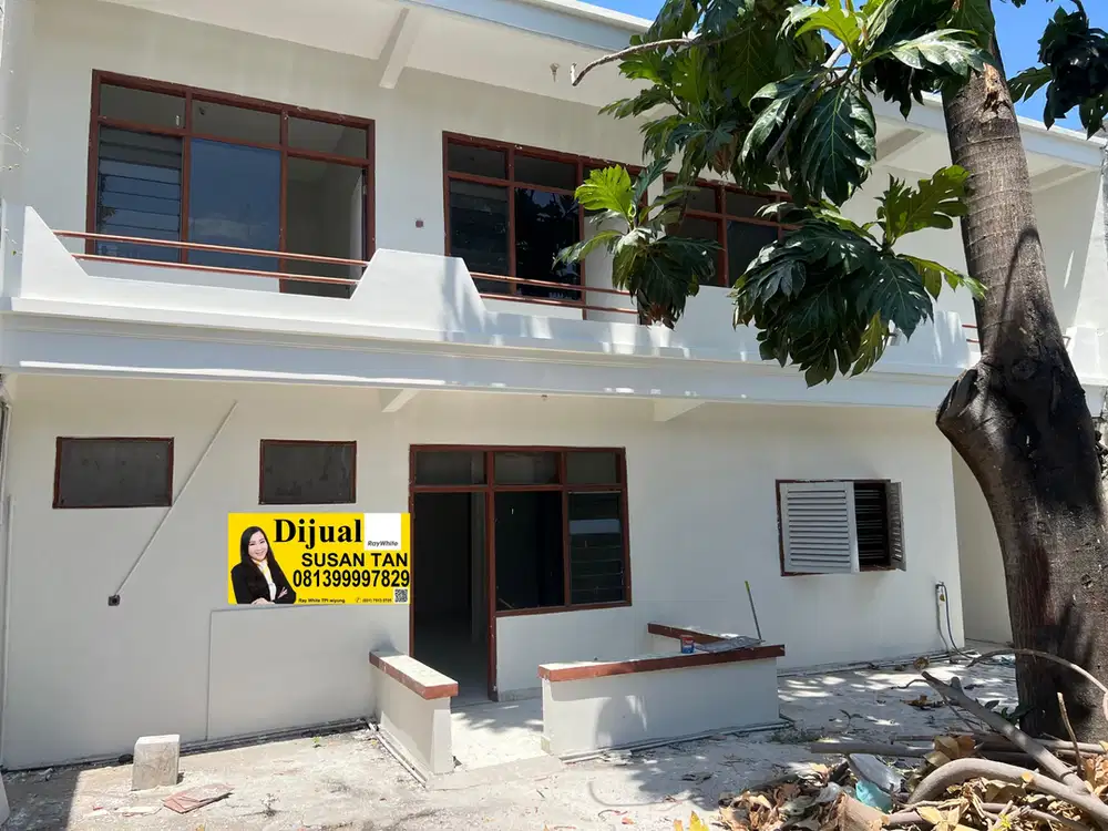 DIJUAL RUMAH MANYAR AIRDAS BARU RENOV SIAP HUNI