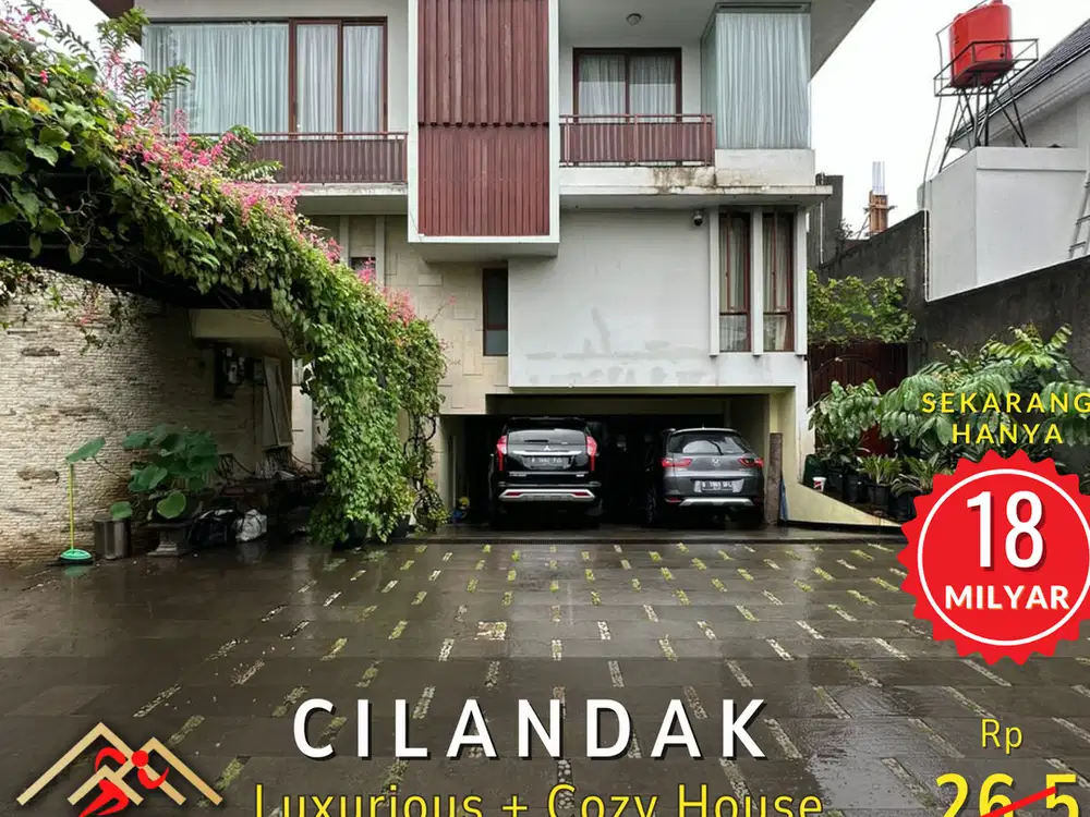DIJUAL LUXURIOUS HOUSE SIAP HUNI DI CILANDAK JAKARTA SELATAN
