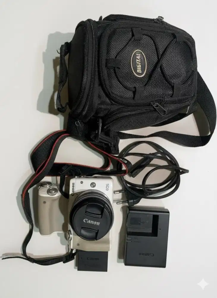 JUAL Canon EOS M3 Mirrorless Kit 15-45mm