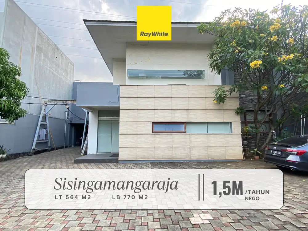 DISEWAKAN! KANTOR SIAP PAKAI DI JL SISINGAMANGARAJA, KEBAYORAN BARU