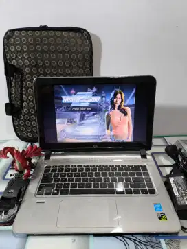 HP Envy 14 RAM 8GB SSD Dual VGA Nvidia Siap Pakai