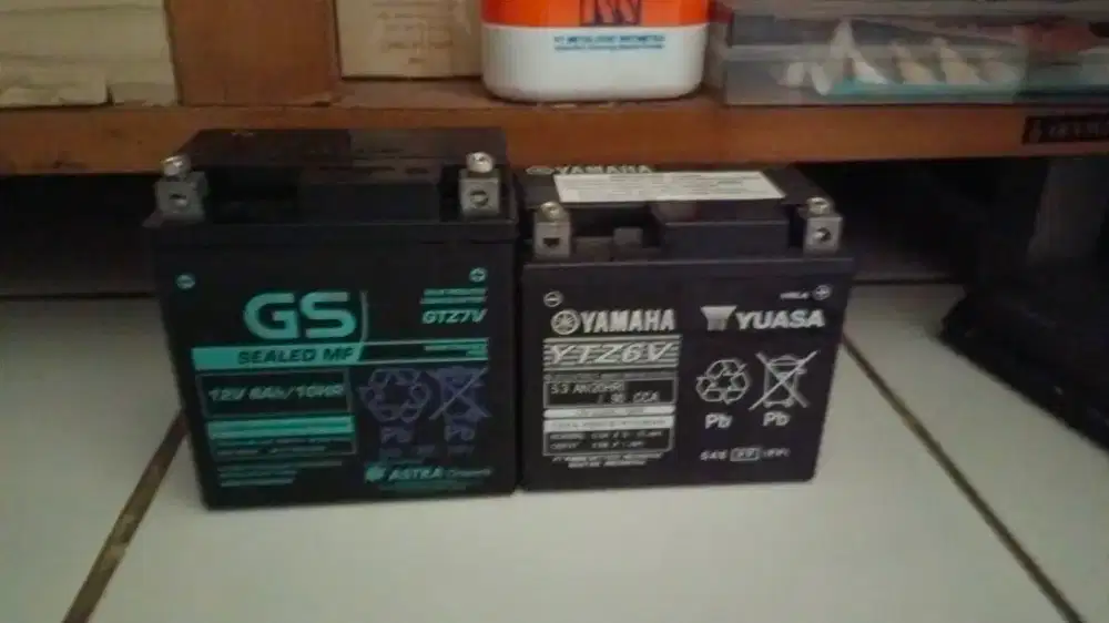 AkI GS baru salah beli. Beli GS dapat Yuasa