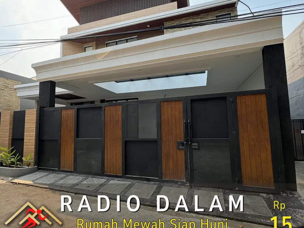 DIJUAL RUMAH MEWAH SIAP HUNI HAJI NAWI RADIO DALAM JAKARTA SELATAN