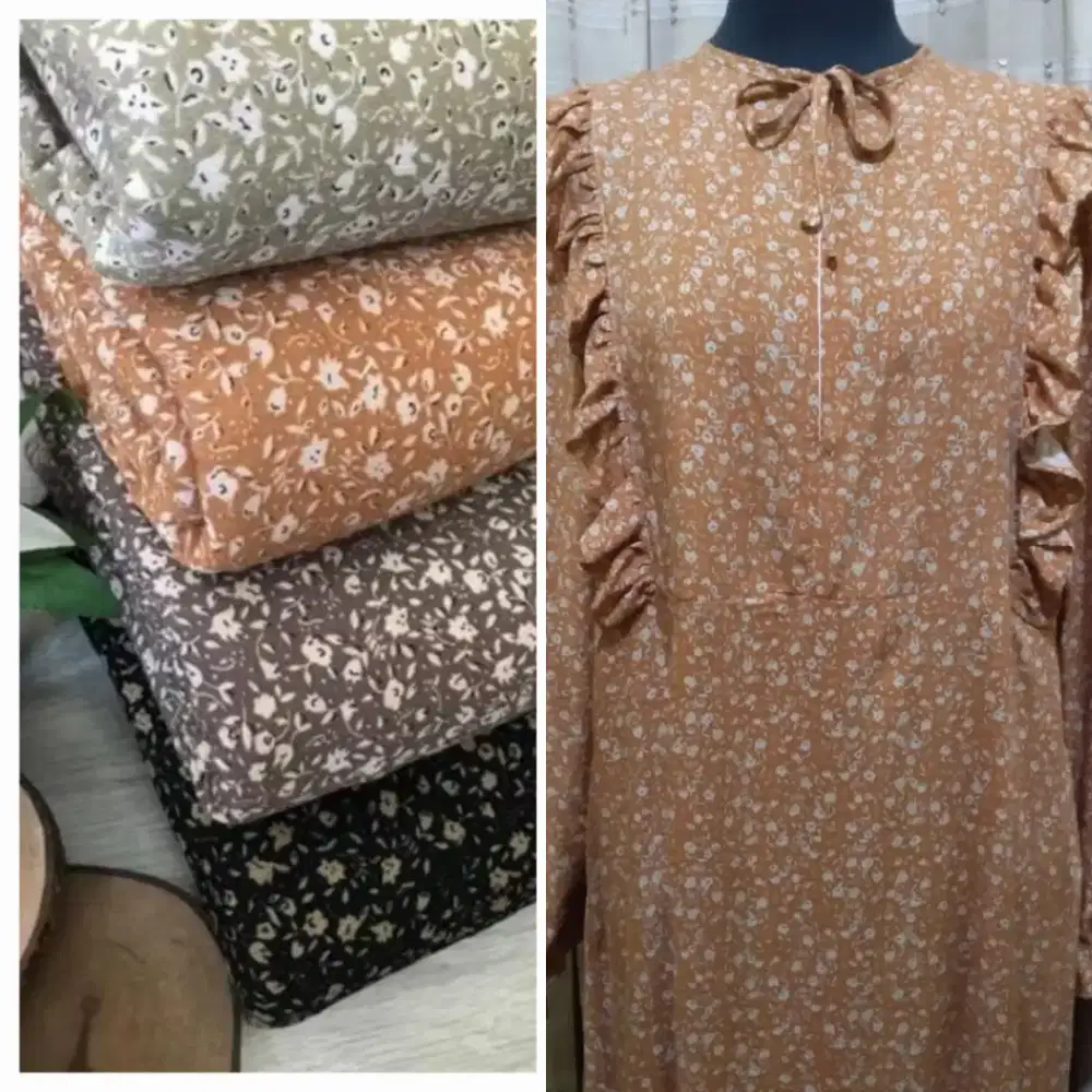 Jasa jahit gamis hijab muslimah khimar abaya