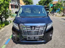 TOYOTA NEW ALPHARD 2.4 G ATPM SOONROF MATIC 2017 KILOMTER 50 RIBU ASLI