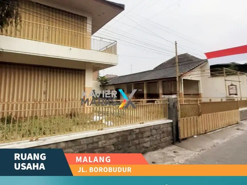 Dijual Rumah Usaha Bekas Cafe di Borobudur Utara Malang