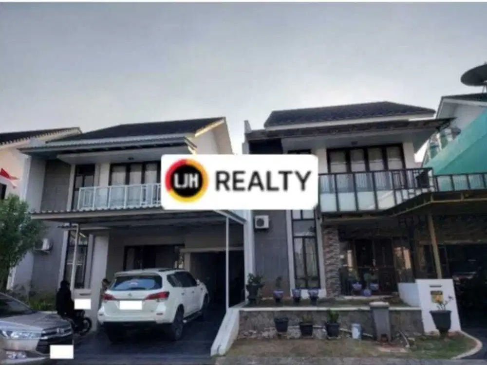 Dijual Rumah Asia Tropis Luas200 onegate sistem di HarapanIndah Bekasi