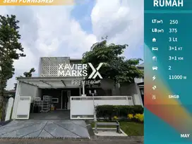 Butuh Cepat Laku Dijual Rumah Mewah Furnish Telaga Golf Araya Malang