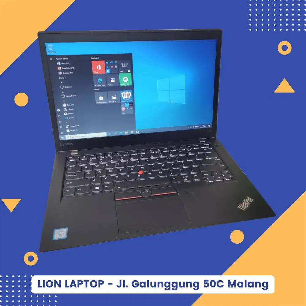 RAM 8GB SSD 256GB Core i7 SLIM Lenovo Thinkpad T470s [29|09]