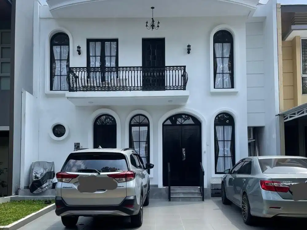 Rumah Bangunan Baru American Classic di Delatinos BSD