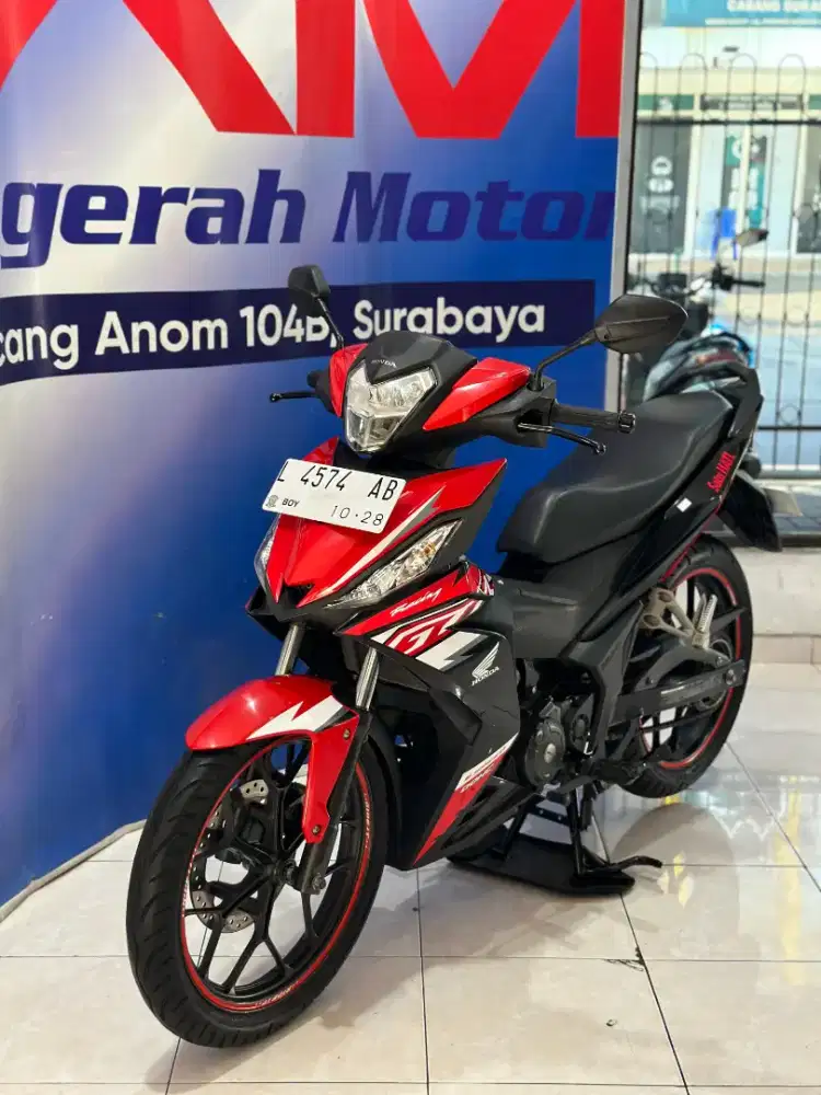 KM 9RB Honda Supra GTR 150 Sporty 2018 OKAY