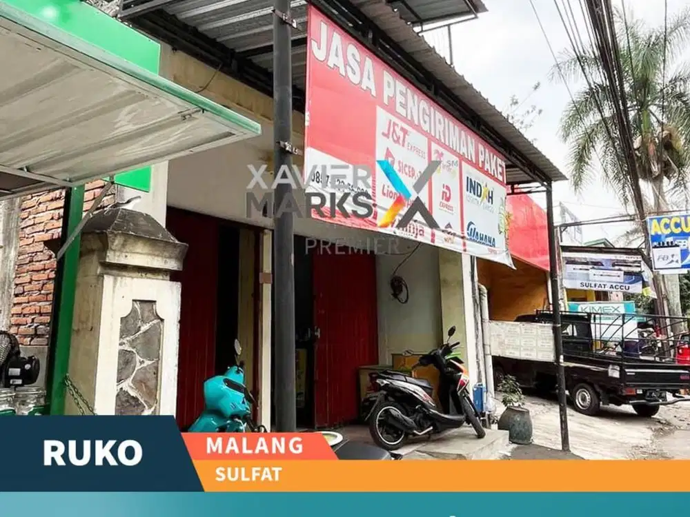 Dijual Ruko Strategis Poros Jalan di Sulfat Blimbing Malang