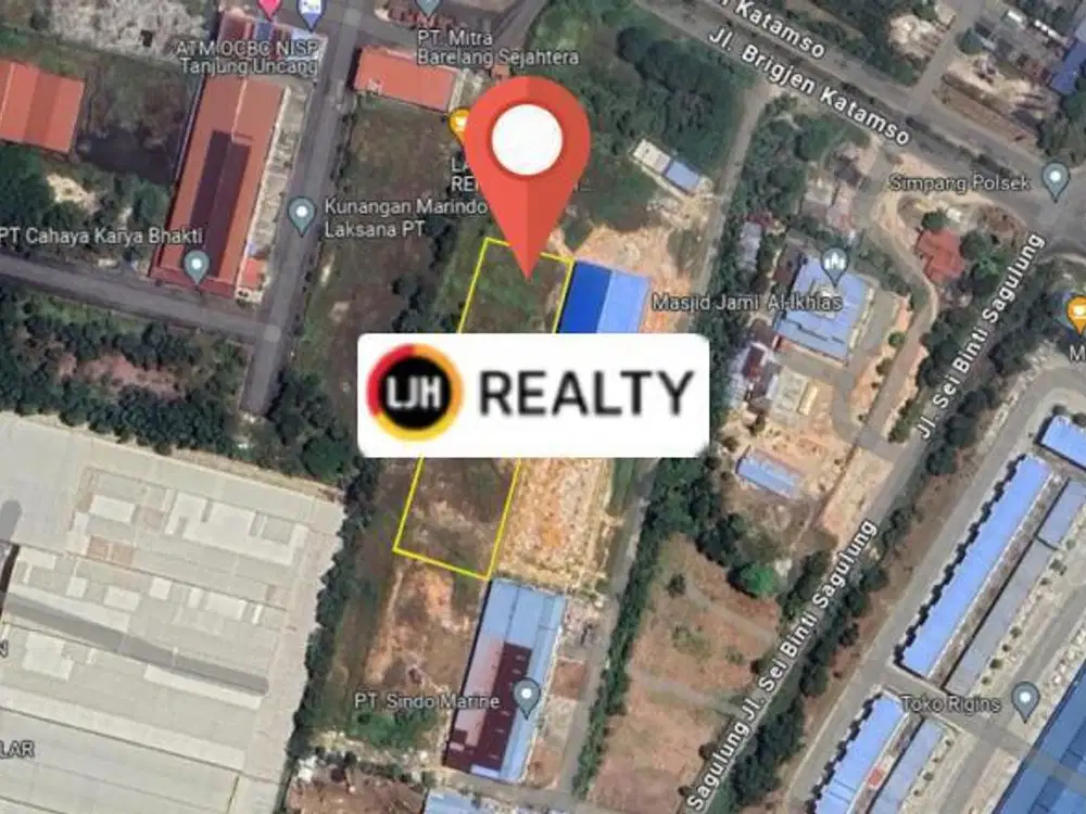 Dijual Tanah Luas Di Tanjung Uncang Batam