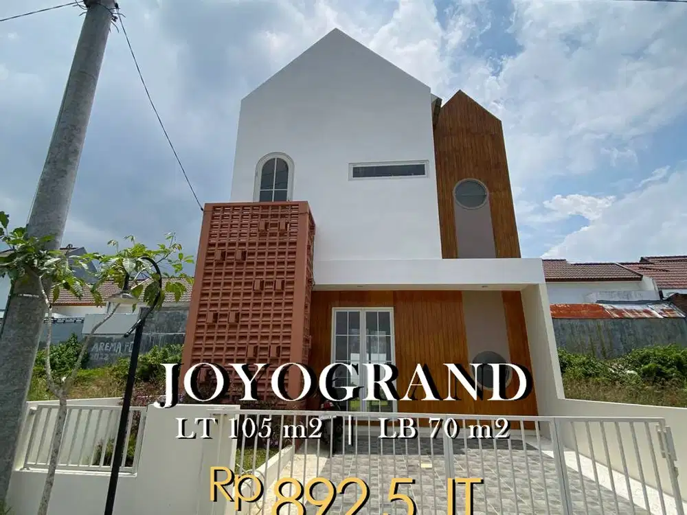 DIJUAL RUMAH MINIMALIS MODERN AREA JOYOGRAND LOWOKWARU KOTA MALANG
