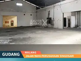 Disewakan Gudang Selangkah ke Exit Tol di Jl Raya Perusahaan Malang
