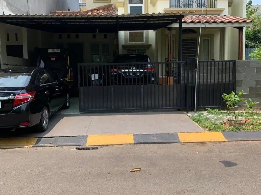 Rumah Nyaman dan Asri di Puspita Loka BSD