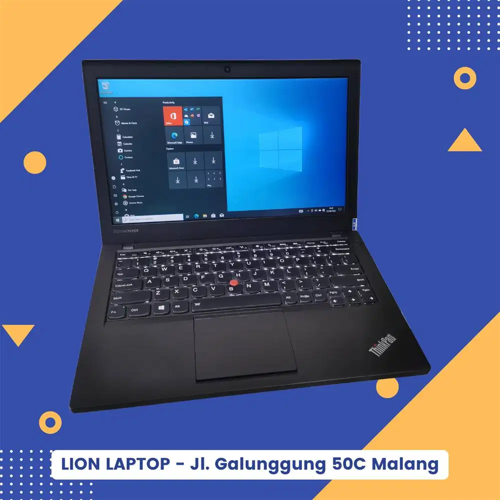 Core i7 RAM 8 Murah SSD 256 Lenovo Thinpad X240 [29|09]
