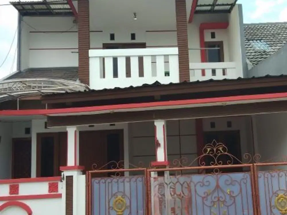 Dijual Rumah 2 Lantai, Permata Legenda, Keamanan 24 jam, Dukuh Zambrud