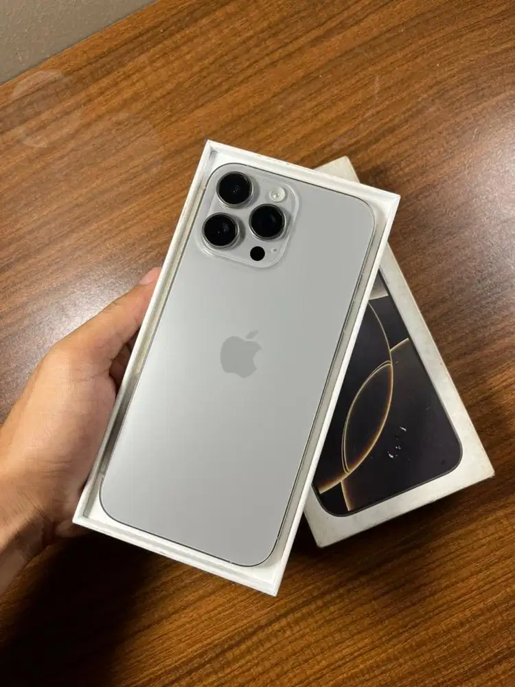 Iphone 16 Promax 256gb iBox natural titanium terima tukar tambah