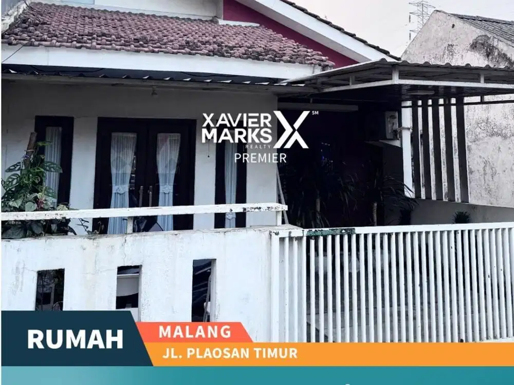 Rumah Murah di Plaosan Permai Dekat Araya Blimbing Malang