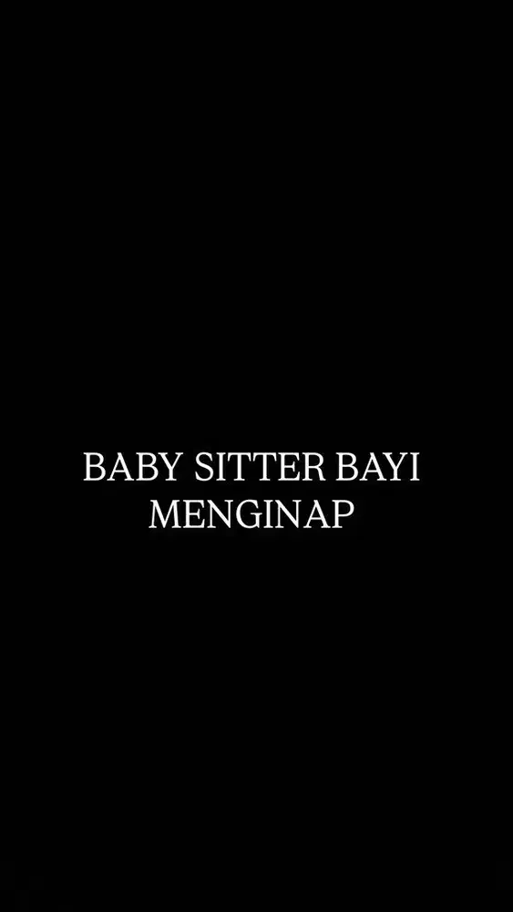 Baby Sitter Bayi
