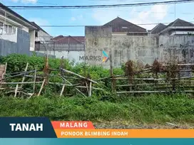 Tanah Kavling Siap Bangun di Pondok Blimbing Indah Araya Malang