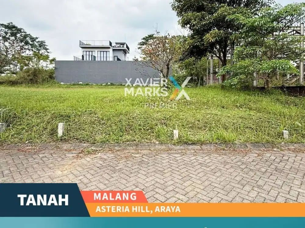 Tanah Kavling Siap Bangun Asteria Hill Araya Malang Dekat Binus