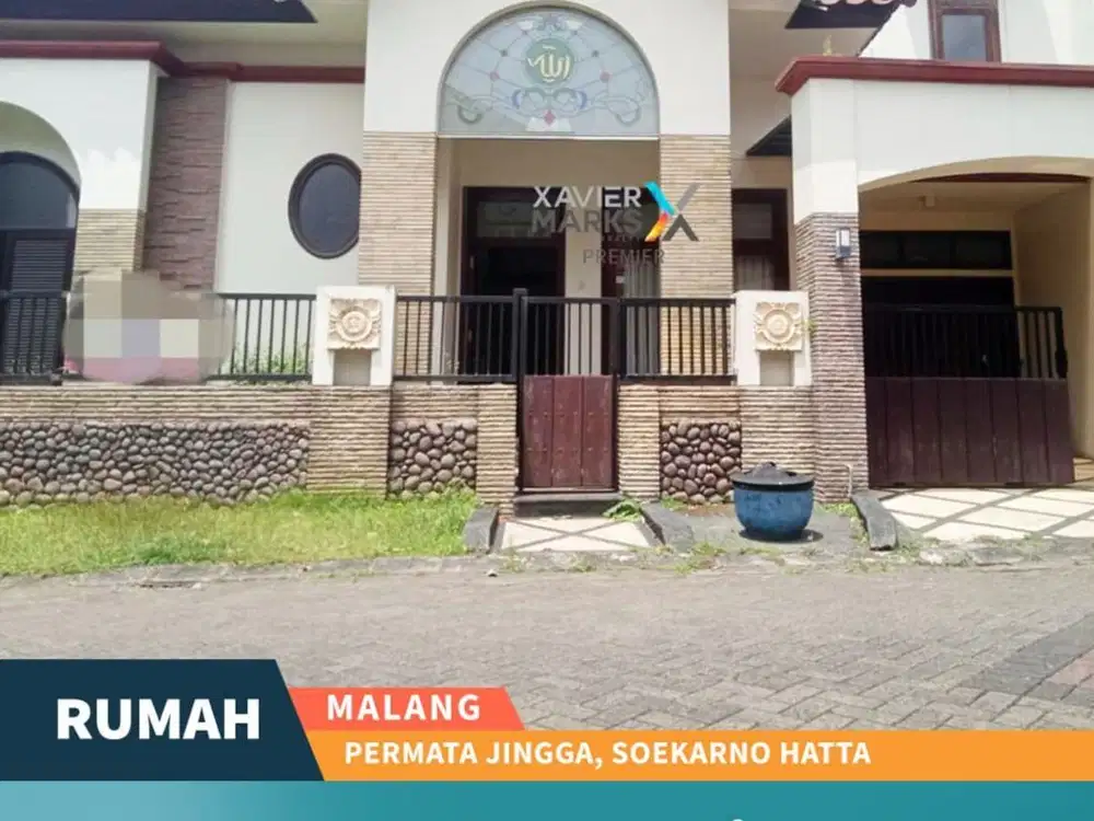 Rumah Hook Semi Furnish Kawasan Area di Permata Jingga Malang