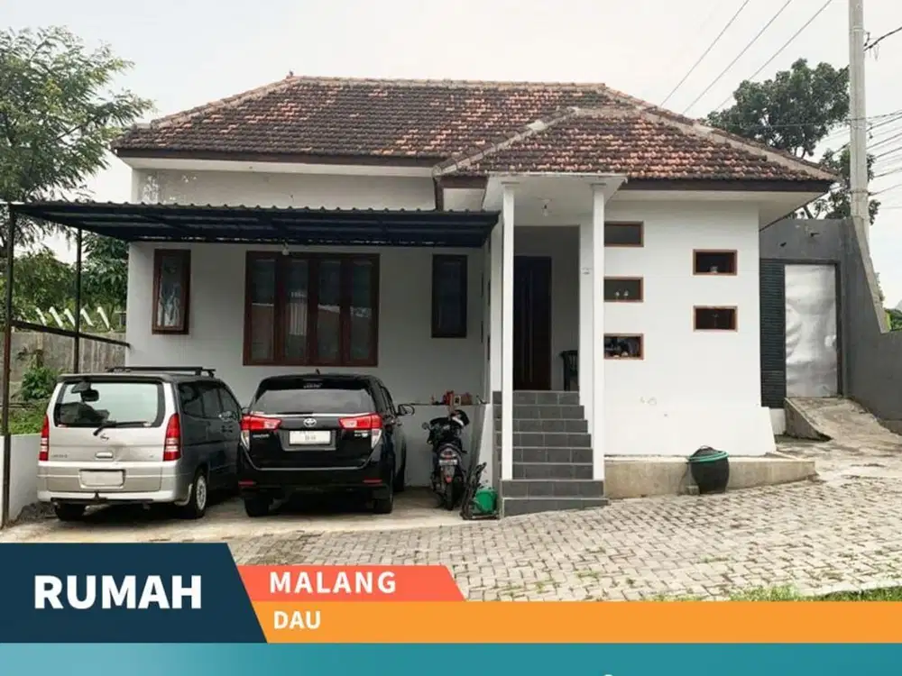 Dijual Rumah Full Furnish Siap Huni Open Space di Dau Malang