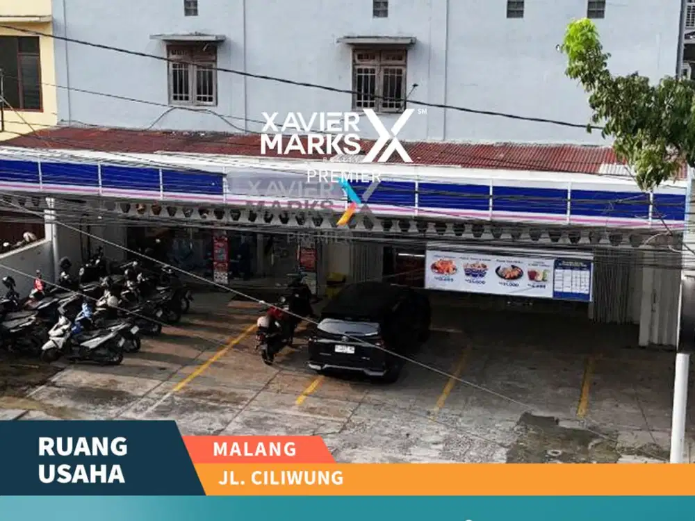 Dijual Ruang Usaha Strategis di Poros Jalan Ciliwung, Malang