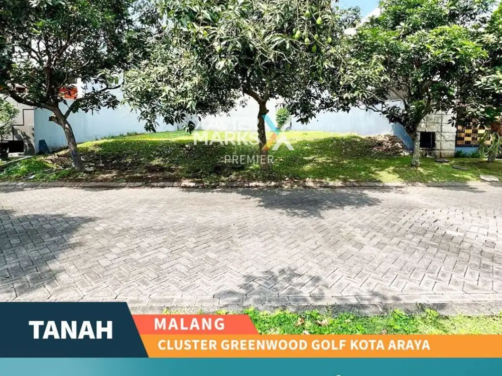 Dijual Tanah Kavling Di Cluster Greenwood Golf Araya Malang(OLX670)