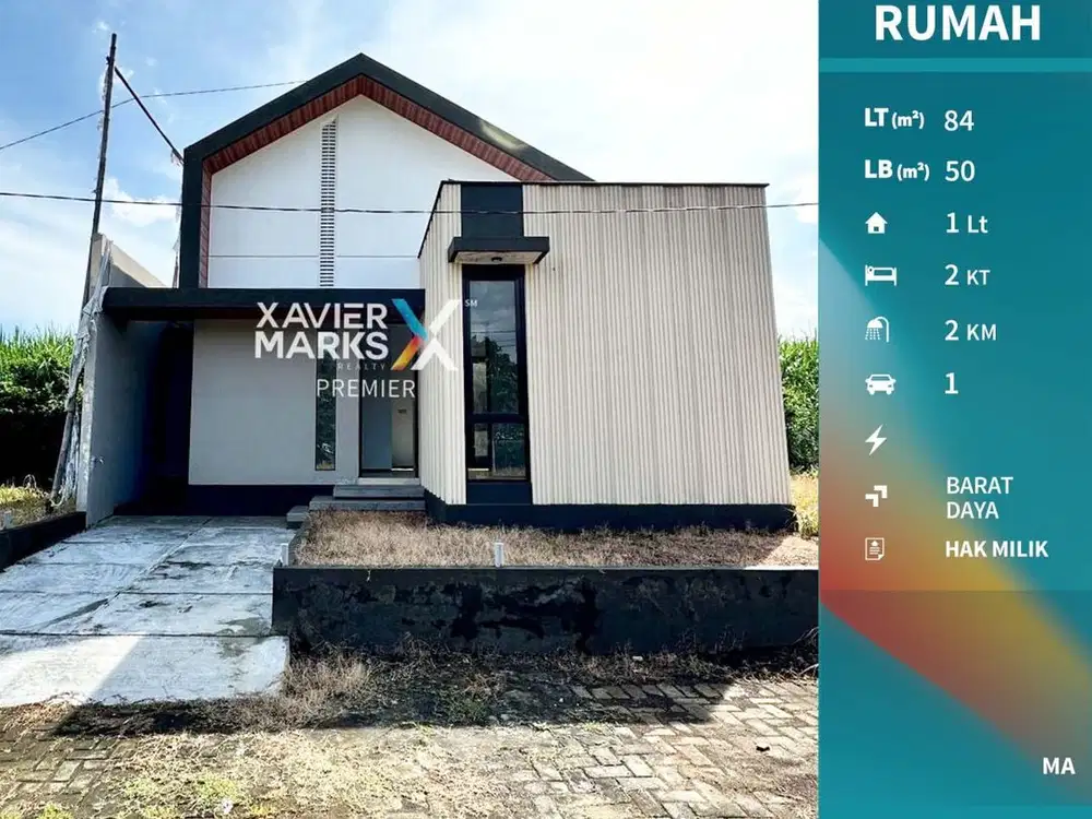 Rumah Baru Di Cluster Griya Raya, Ngenep, Karangploso Malang(OLX593)