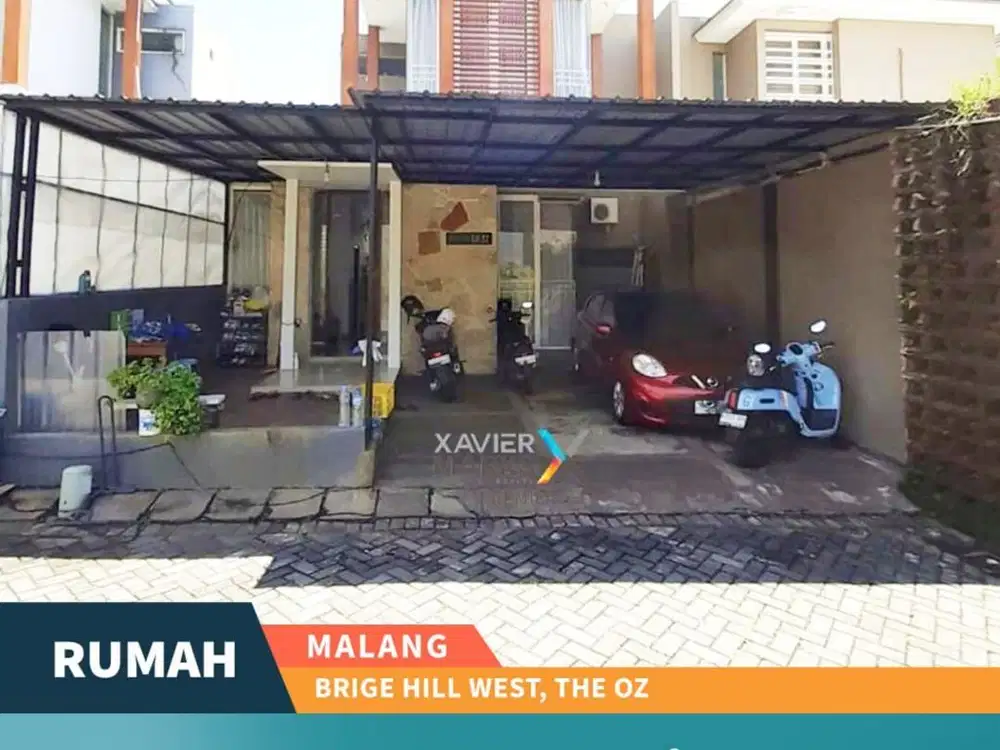 Rumah Minimalis Terawat 3 KT di Brige Hill West The Oz Malang