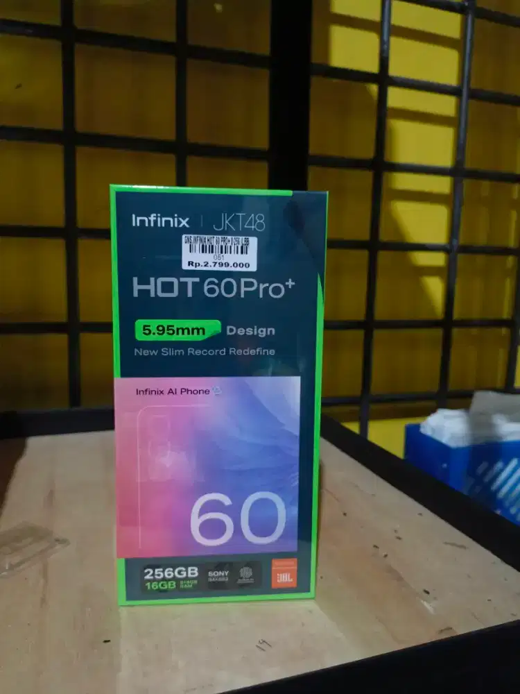 INFINIX HOT 60 PRO+ 16/256GB 'ATLANTIS DAHSYAT'