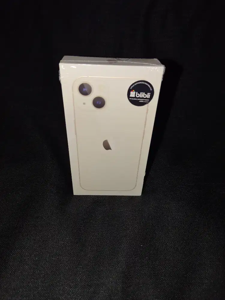 IPHONE 13 SEGEL BARU IBOX 128GB PUTIH