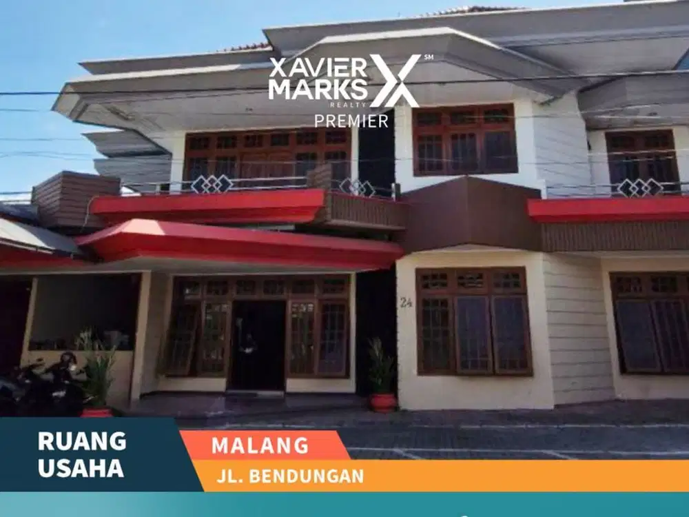 Rumah Usaha Luas Untuk Usaha di Area Bendungan Lowokwaru Malang