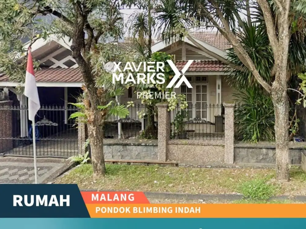 Rumah di PBI Araya Blimbing Malang Row Jalan Luas Posisi Blok Tengah