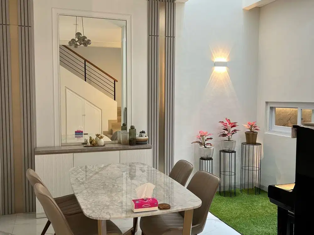 LANGKA RUMAH FULL RENOV  CHRYSOCOLLA PONDOK HIJAU GOLF GADING SERPONG