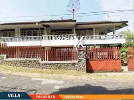 Dijual Villa Murah 2 Lantai Bangunan Terawat di Tretes Raya Pasuruan