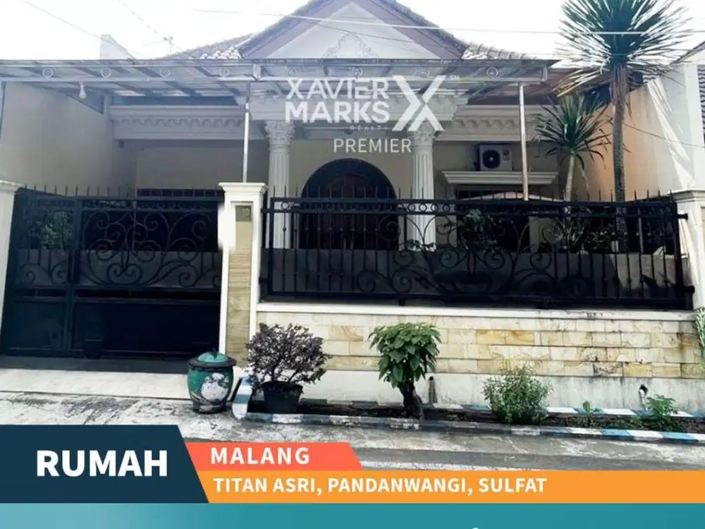 Dijual Rumah Bagus Cantik Terawat di Titan Asri Sulfat Blimbing Malang