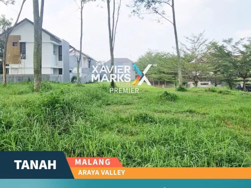 Tanah Kavling di Boulevard Araya Valley Malang Dekat Binus