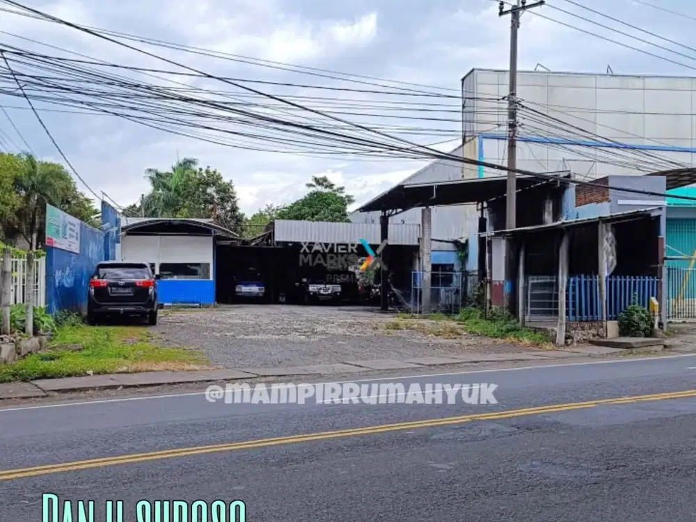 Lahan usaha strategis di poros jalan panji suroso Blimbing Malang