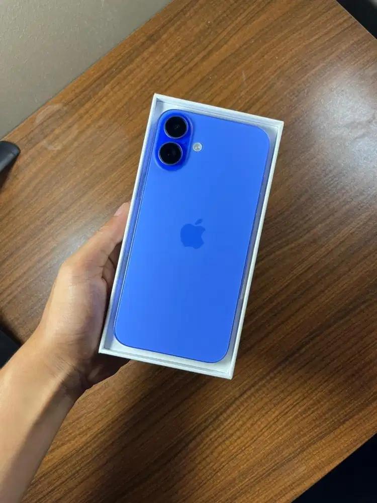 Iphone 16 Plus 128gb iBox ultramerine. Terima tukar tambah