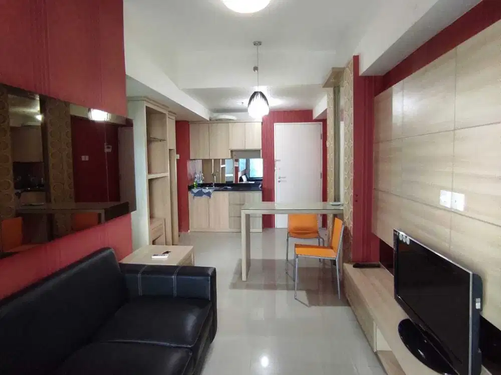 Murah Apartemen Orchard 2BR Pakuwon Furnish View Pool Lantai Rendah