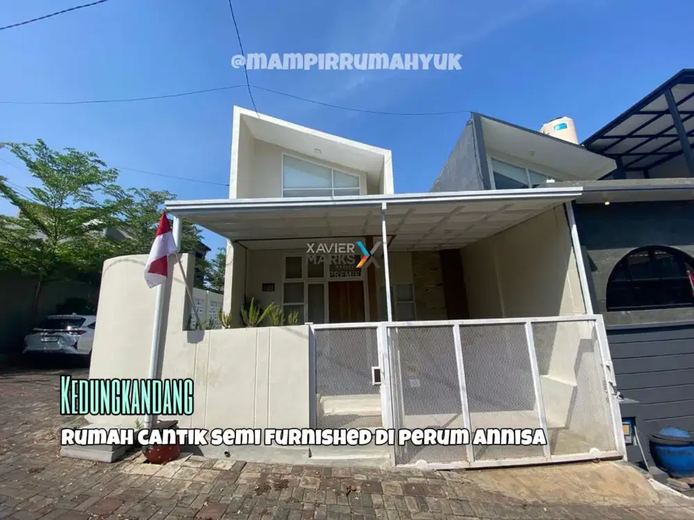 Rumah cantik semi furnished di Permata Annisa Kedungkandang Malang