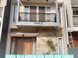 Rumah villa view cakep di pusat kota Batu Malang