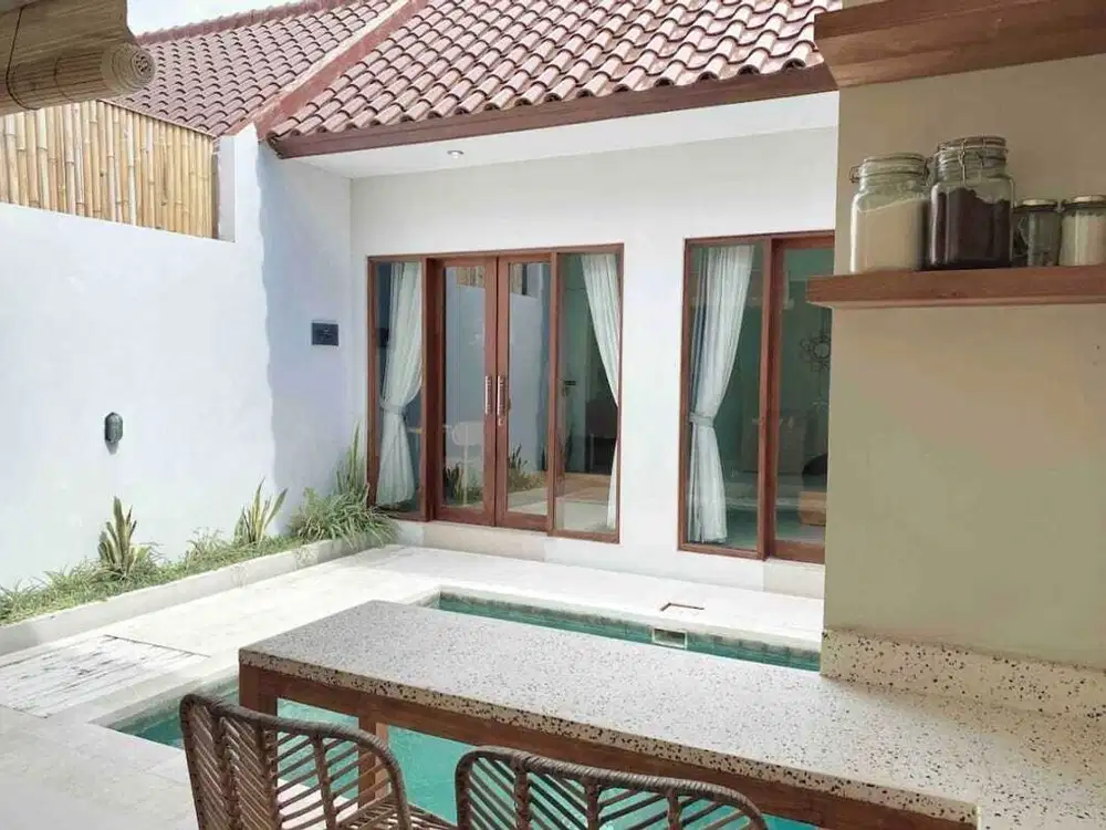 Di jual cepat villa 2 bedroom di dekat Plataran, Canggu